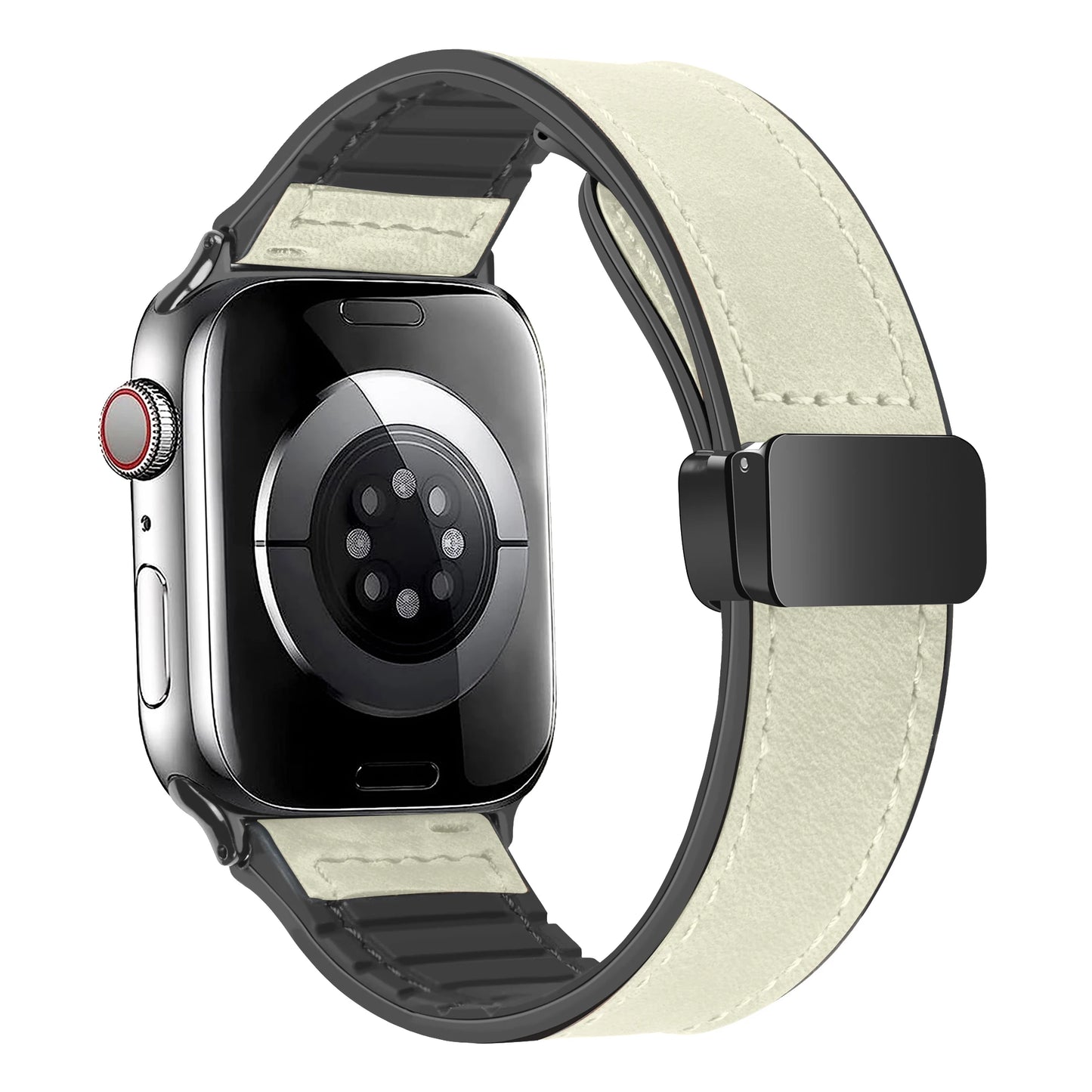Genuine Leather Watch Strap For AppleWatch Ultra 9 10 SE