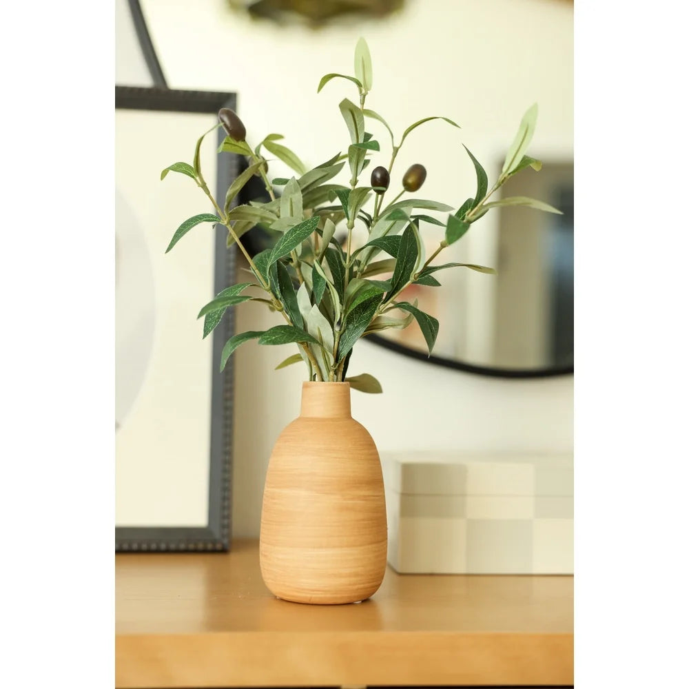 Artificial Olive Plant Tabletop Decor