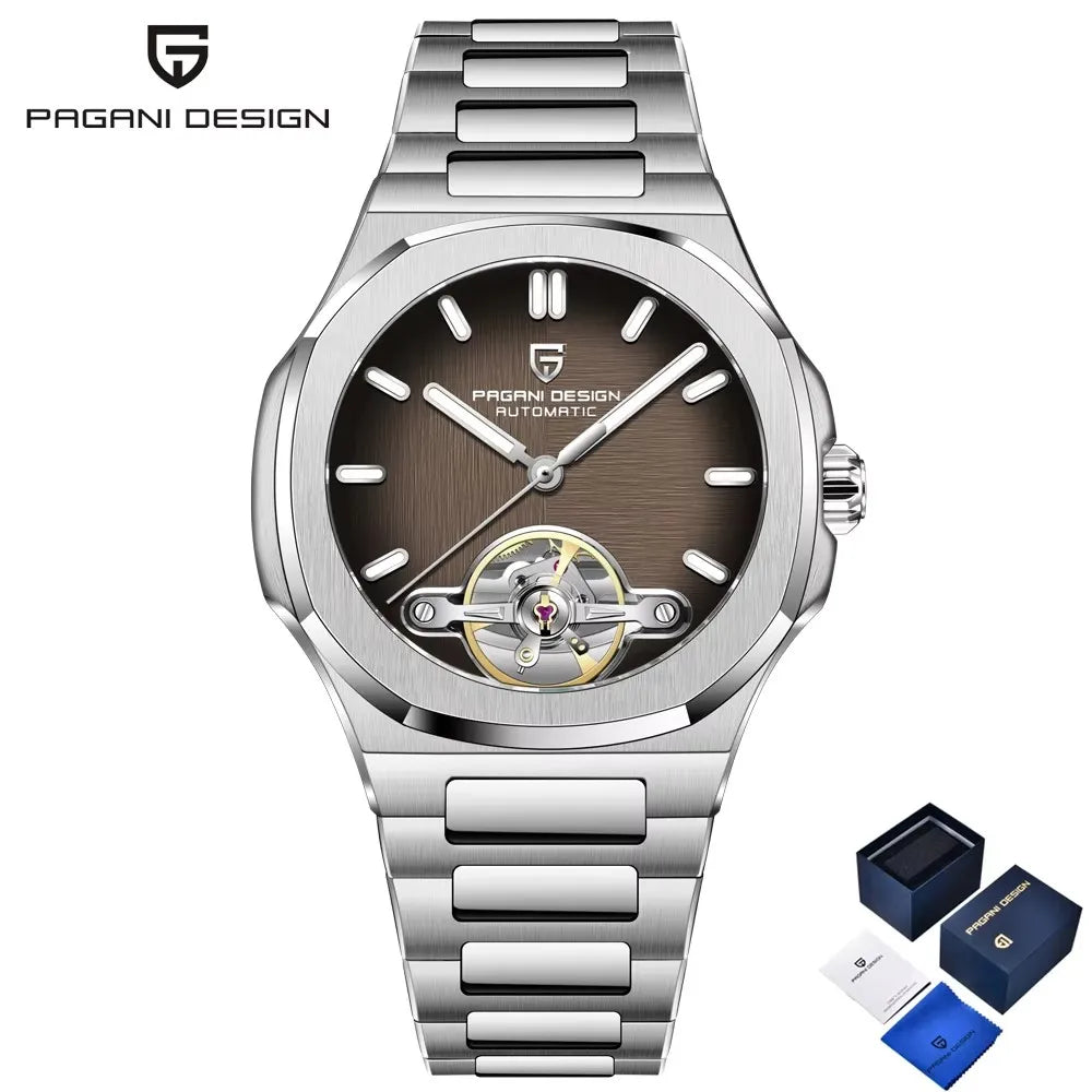 Pagani Design Luxury Automatic Watch Stainless Steel Case