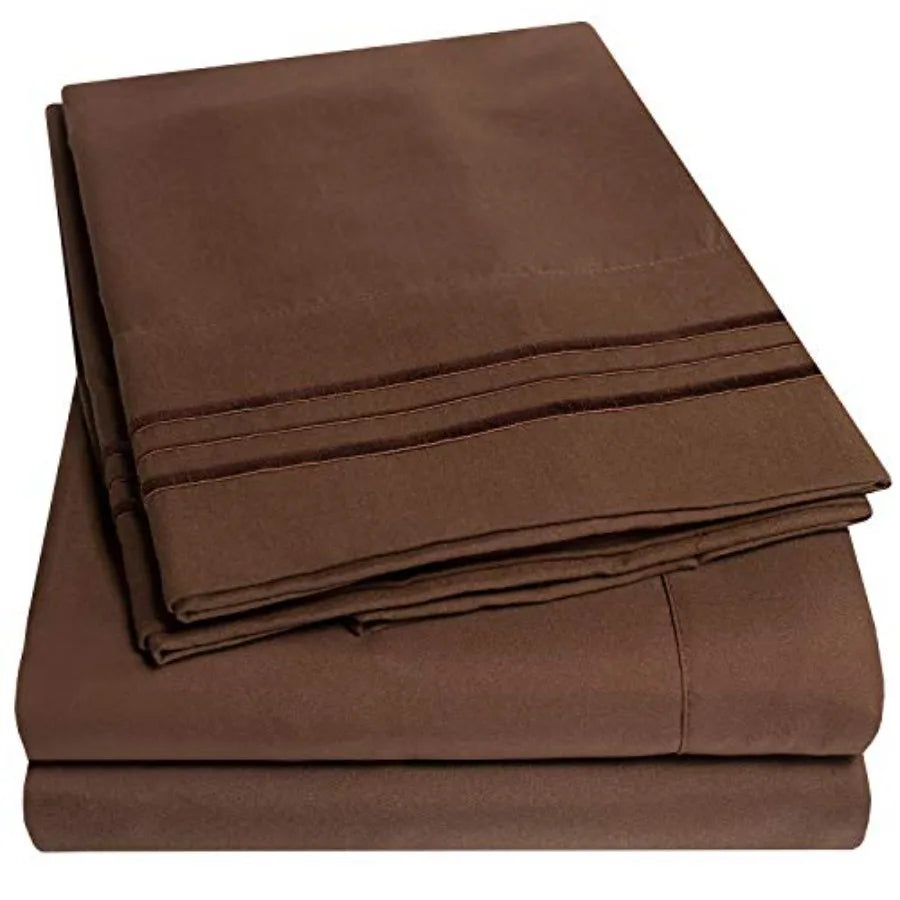 100 Percent Bamboo Fiber Luxury RV Bed Linen Set Six Piece Wrinkle Resistant