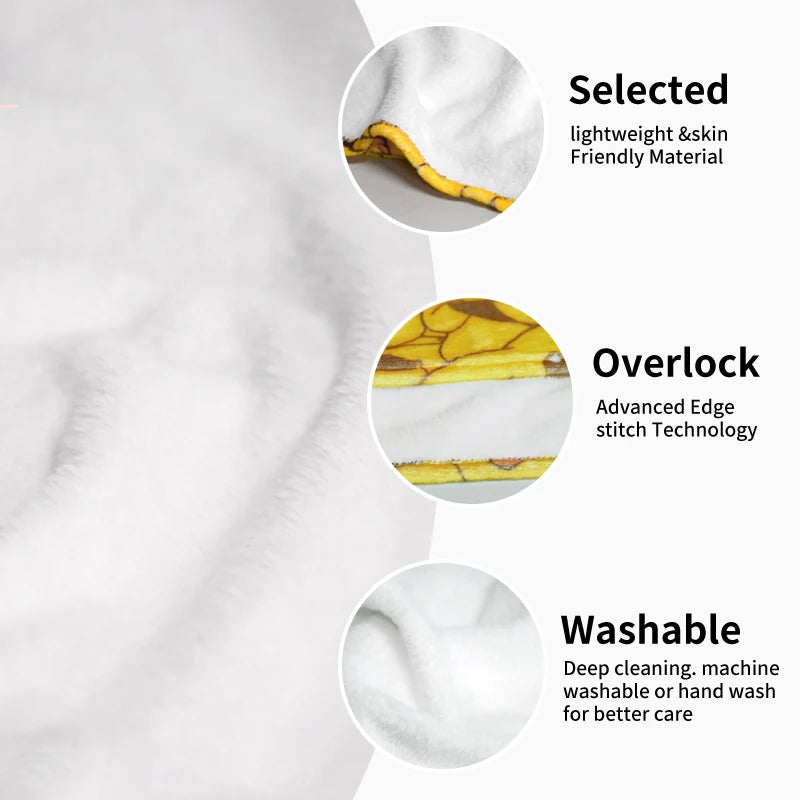 Potdemiel Disney Lilo And Stitch Soft Flannel Blanket