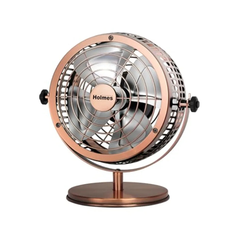 Table Fan With Two Speeds And 145 Degree Adjustable Tilt