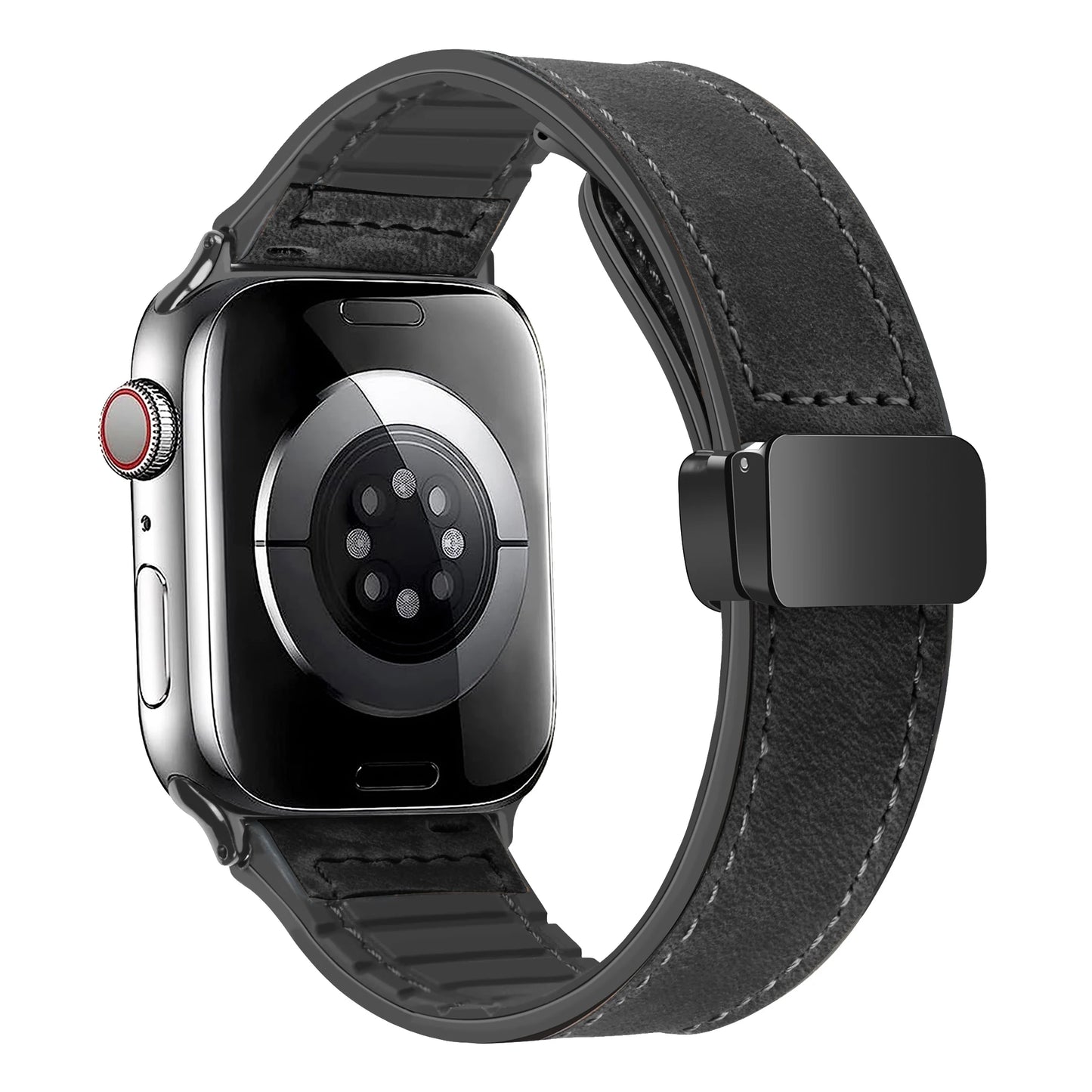Genuine Leather Watch Strap For AppleWatch Ultra 9 10 SE