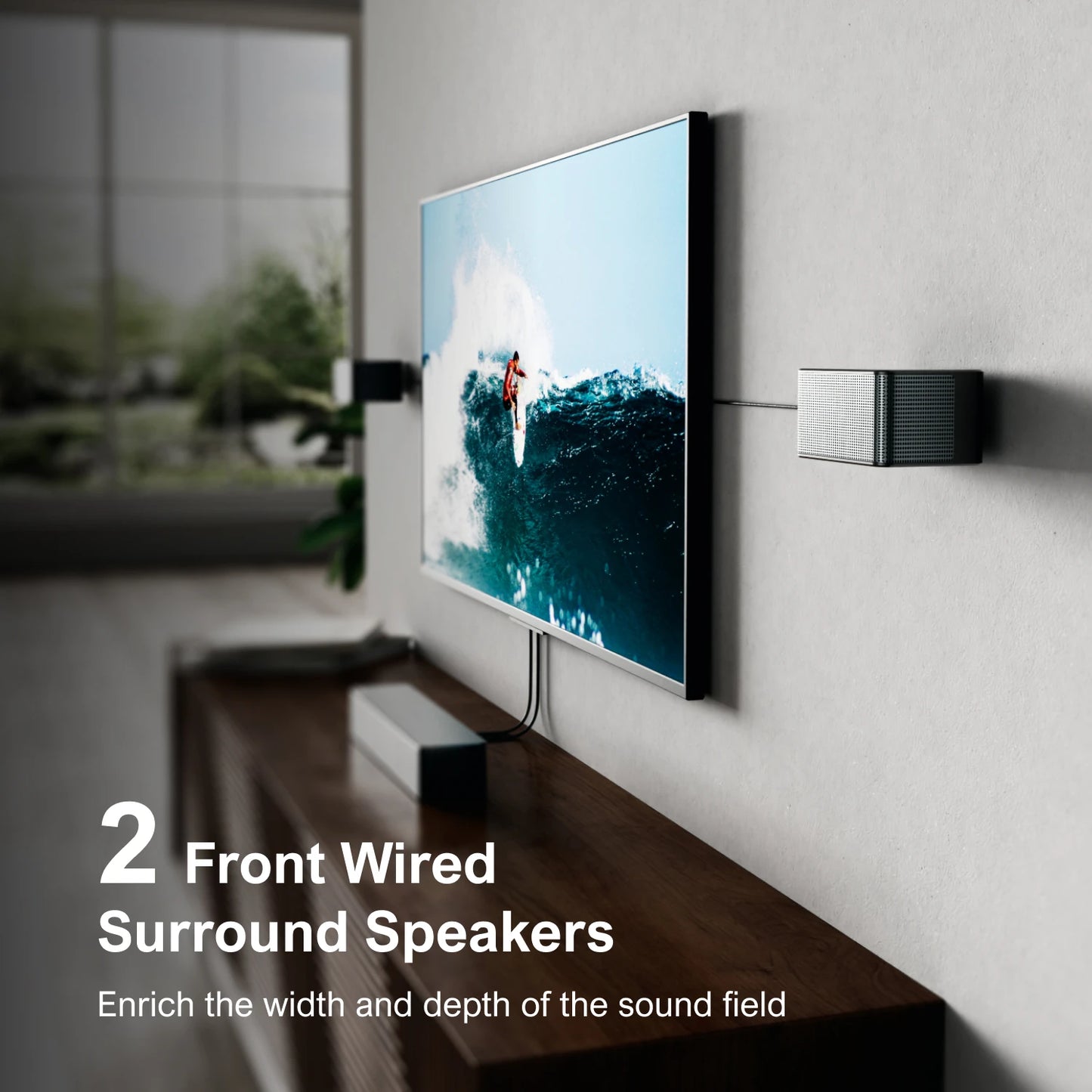 ULTIMEA Poseidon D80 7.1 Surround Soundbar With Dolby Atmos