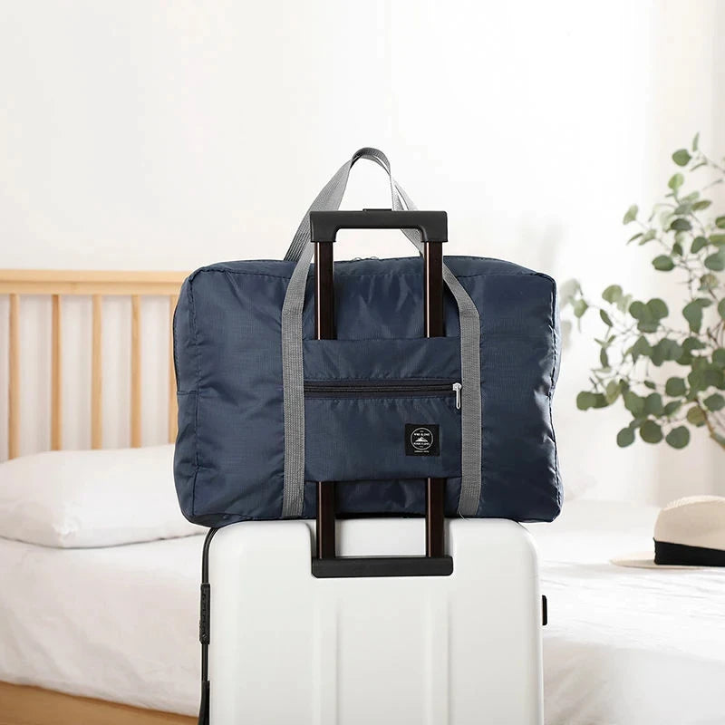 Foldable Travel Duffel Bag Lightweight Carry On With High Capacity