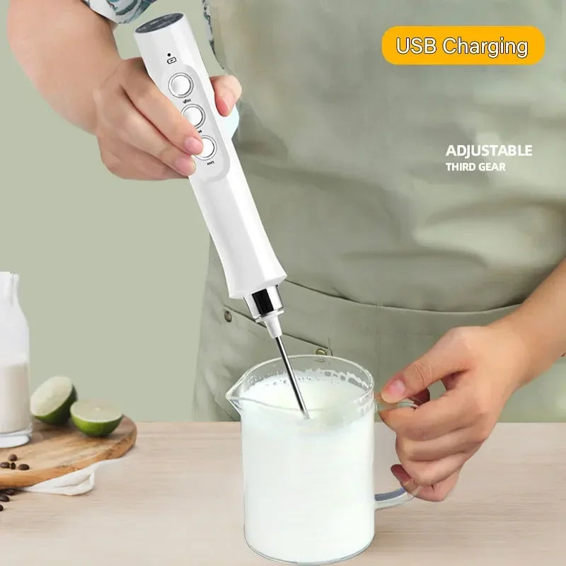 3 In 1 Wireless Handheld Milk Frother