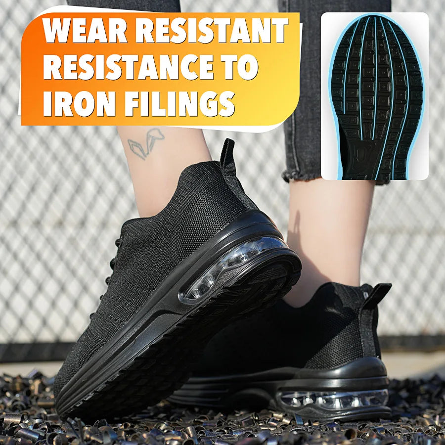 Women Puncture Proof Daily Casual Safety Shoes