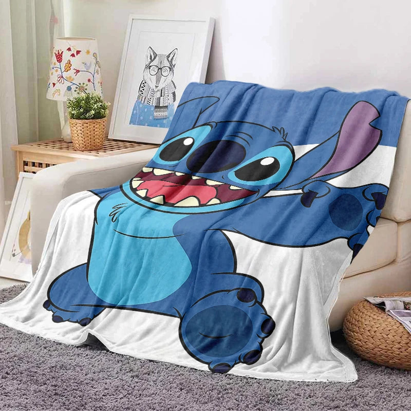 Potdemiel Disney Lilo And Stitch Soft Flannel Blanket