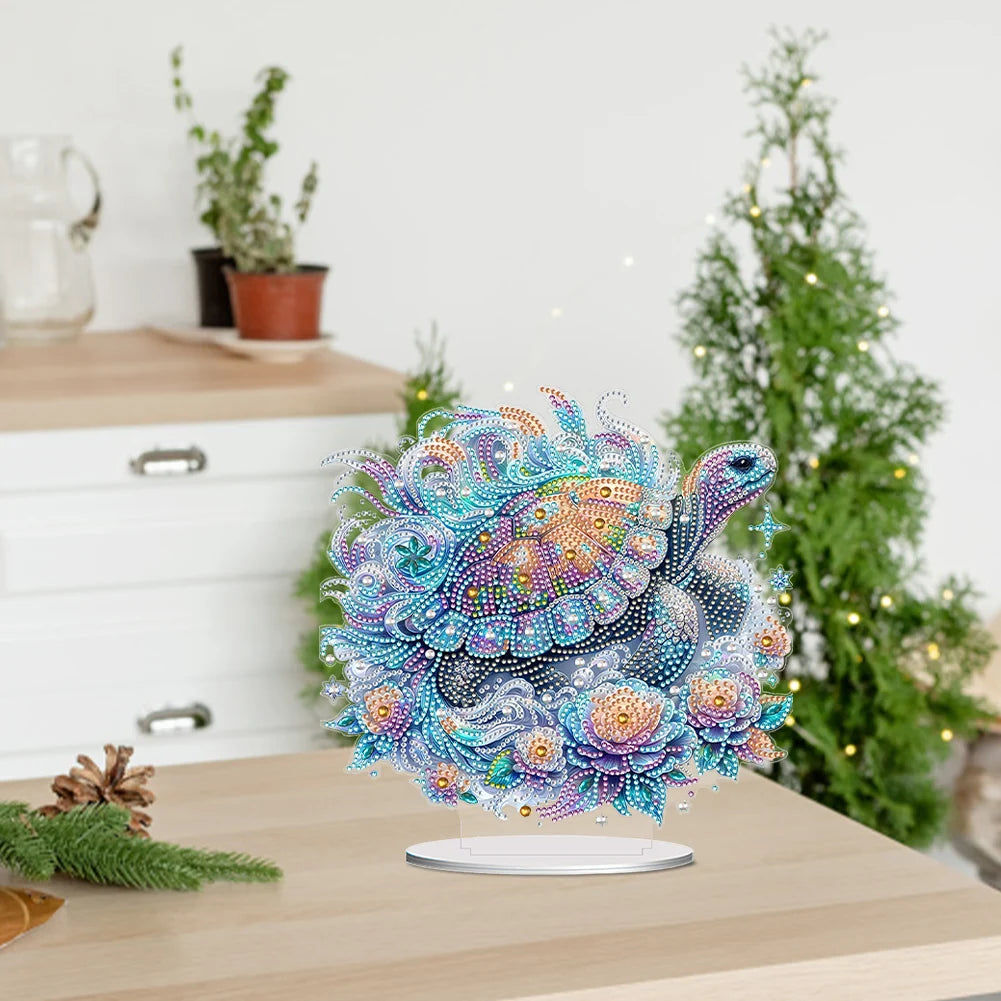 Acrylic 2D Diamond Art DIY Tabletop Decoration