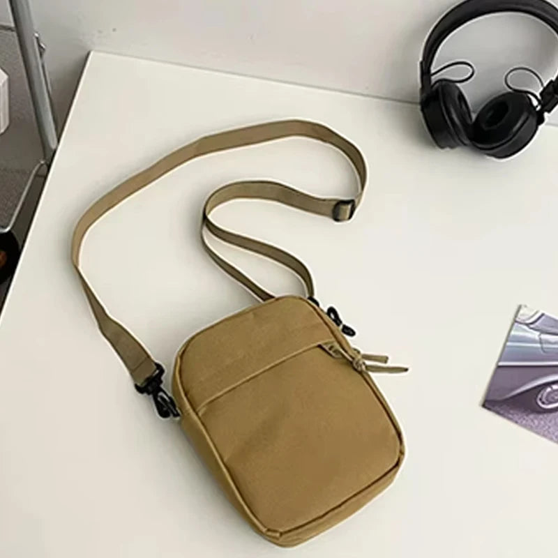 NONECN Men Oxford Satchel Bag Crossbody Casual Shoulder