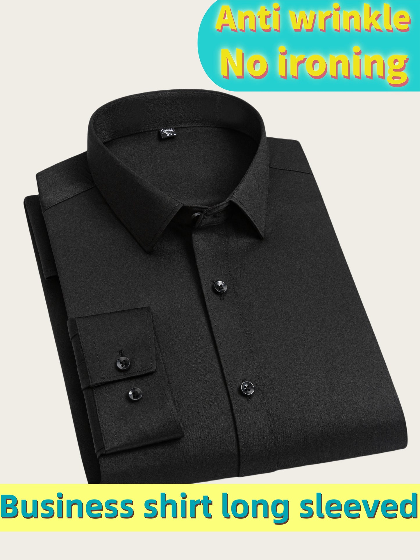 Men's Ultra Stretch Business Long Sleeve Shirt