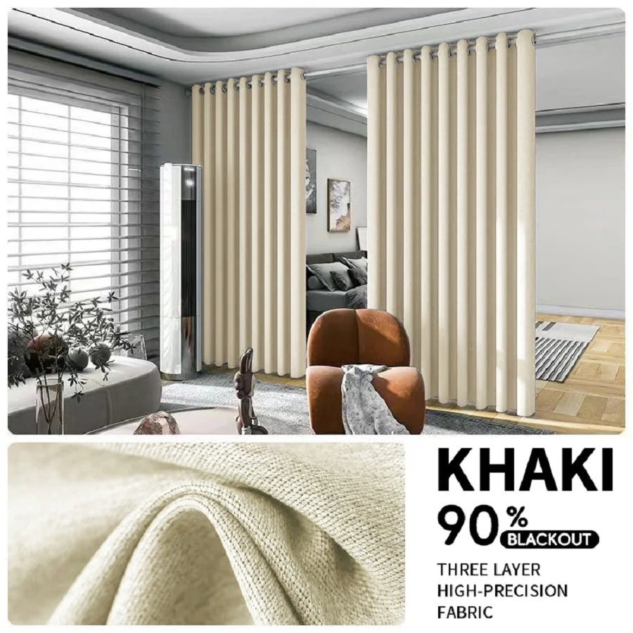 Blackout Room Divider Curtain