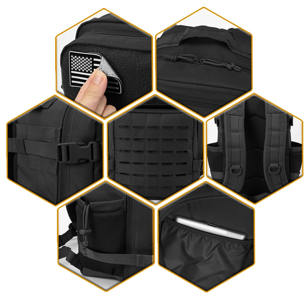 ReFire Gear Tactical Backpack Unisex Hiking Survival Daypack