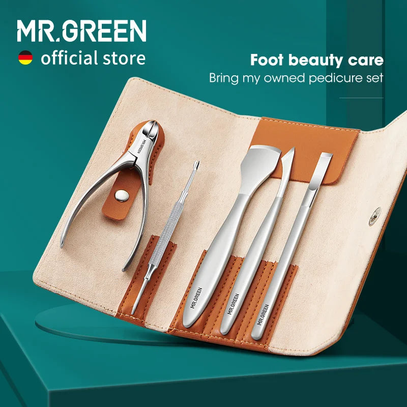 MR.GREEN Stainless Steel Pedicure Knife Set