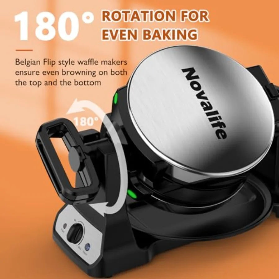 Double Belgian waffle maker