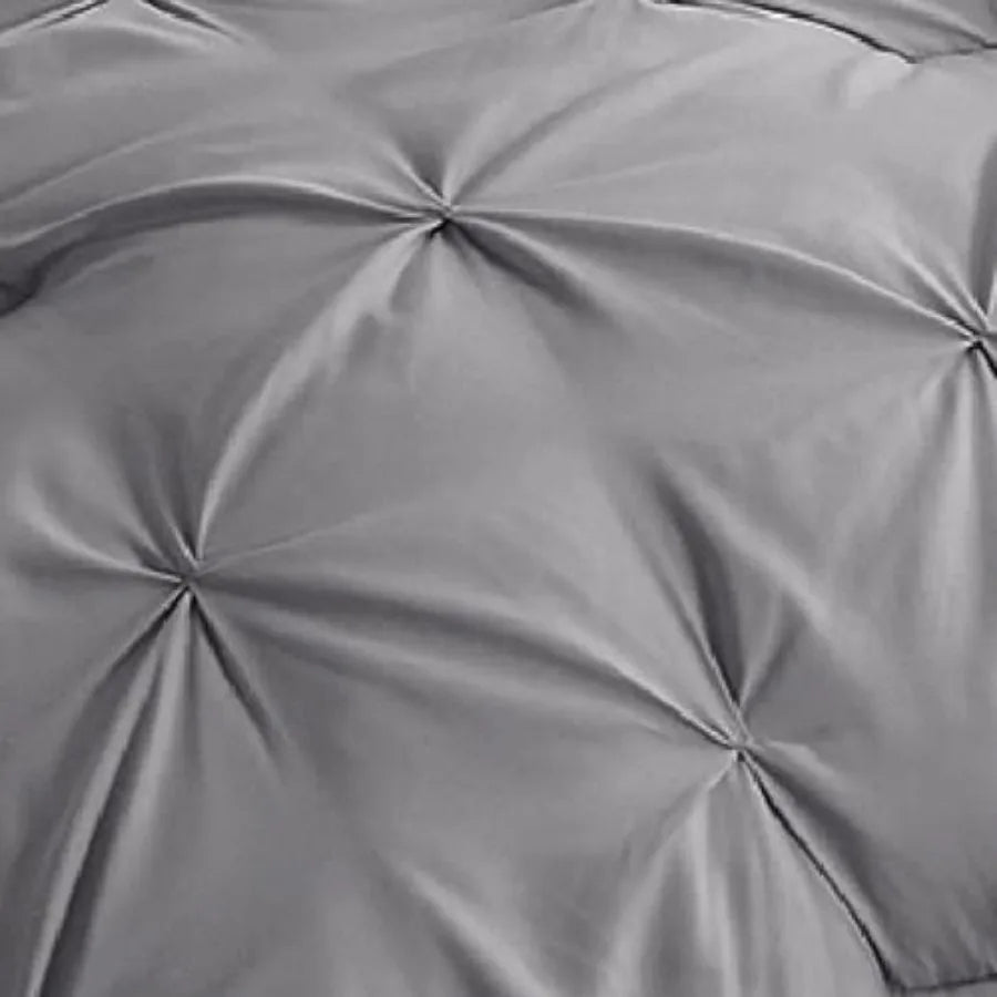 Linen Comforter Set Duvet Cover And Pillowcases 7 Piece