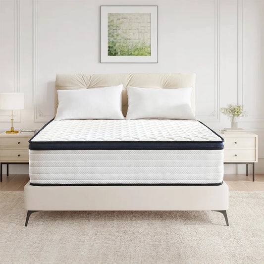 Amztree Gel Memory Foam Hybrid Mattress With Pocket Springs