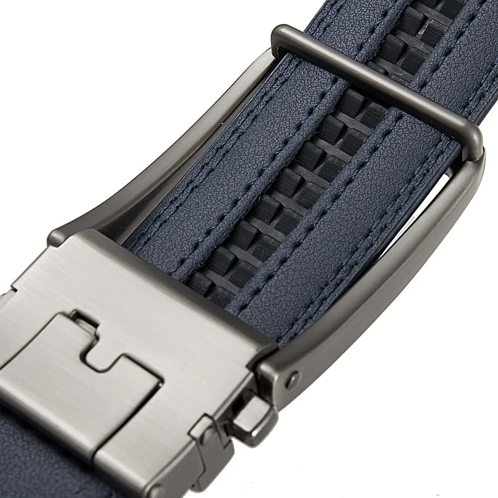 Casual  Genuine Leather Belt With Automatic Buckle
