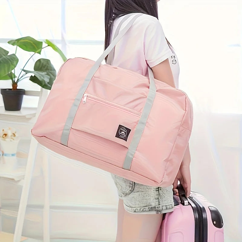 Foldable Travel Duffel Bag Lightweight Carry On With High Capacity