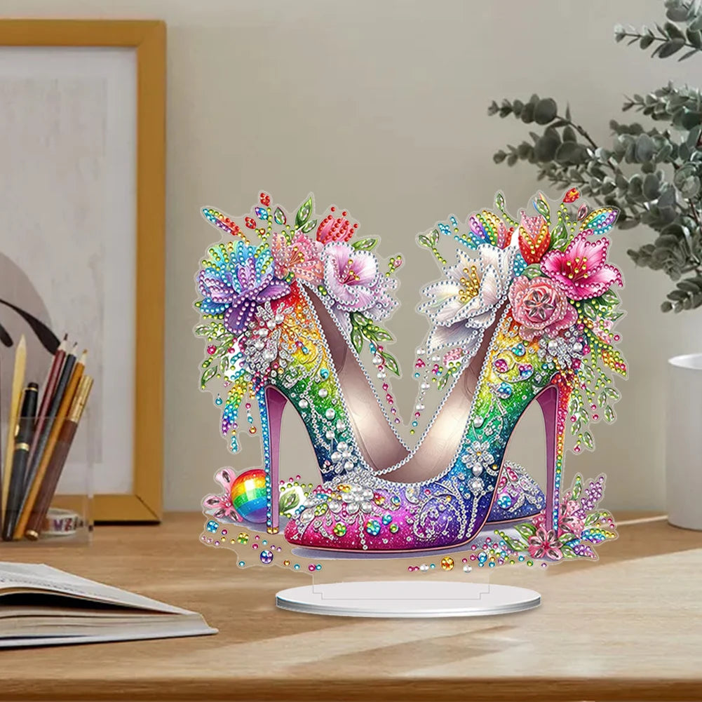 Acrylic 2D Diamond Art DIY Tabletop Decoration