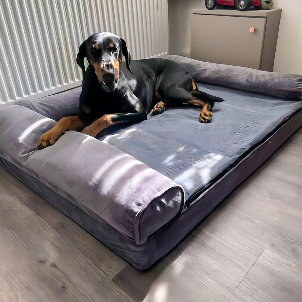 Calming Orthopedic Memory Foam Dog Bed Sofa