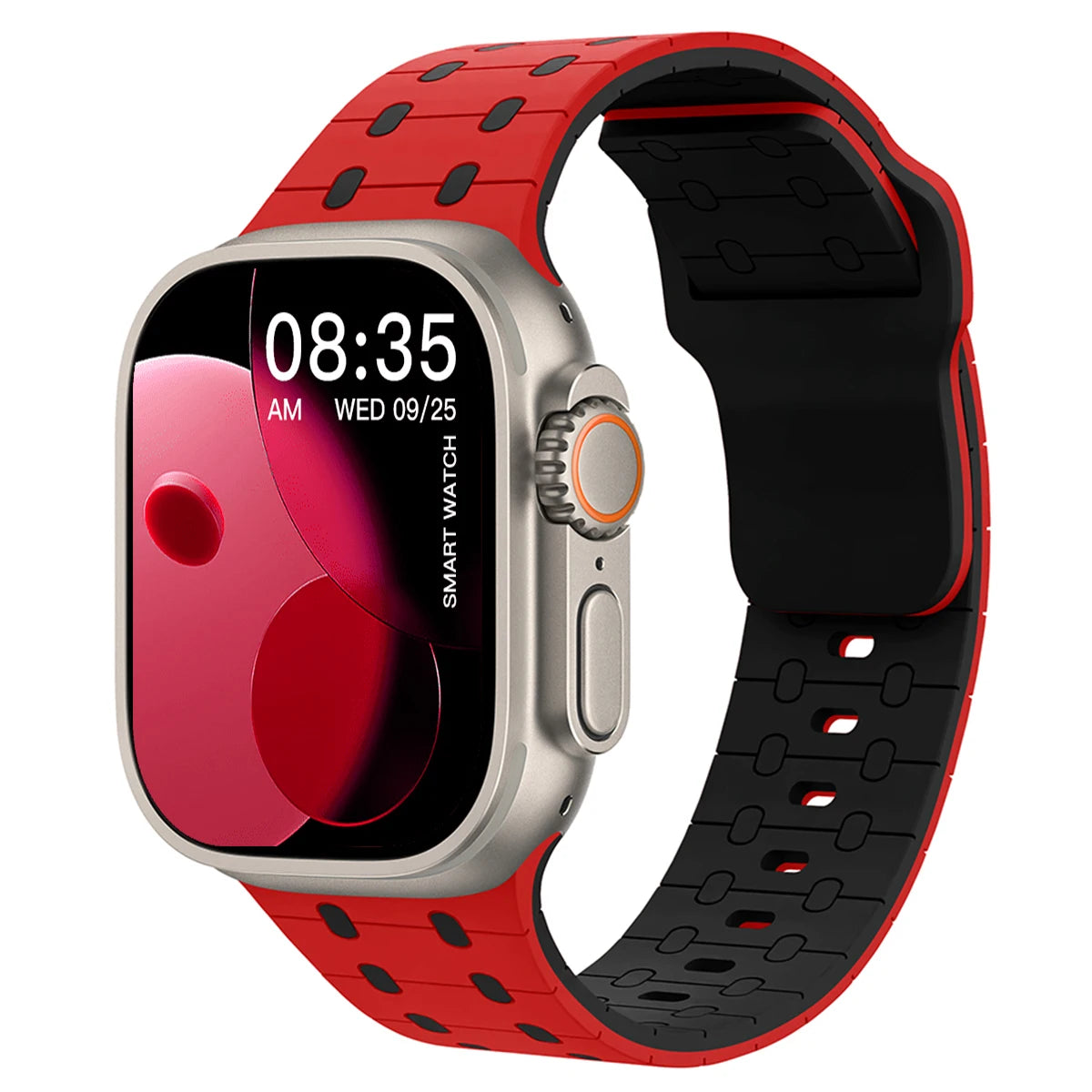 Silicone Apple Watch Band for Series 3 10 SE Ultra