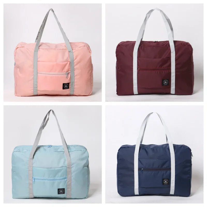 Foldable Travel Duffel Bag Lightweight Carry On With High Capacity