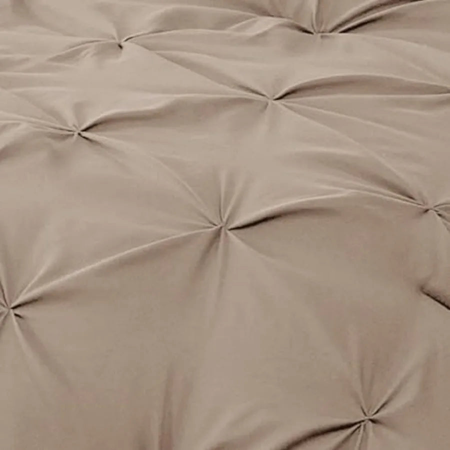 Linen Comforter Set Duvet Cover And Pillowcases 7 Piece