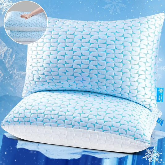 Shredded Memory Foam Pillows Set of 2