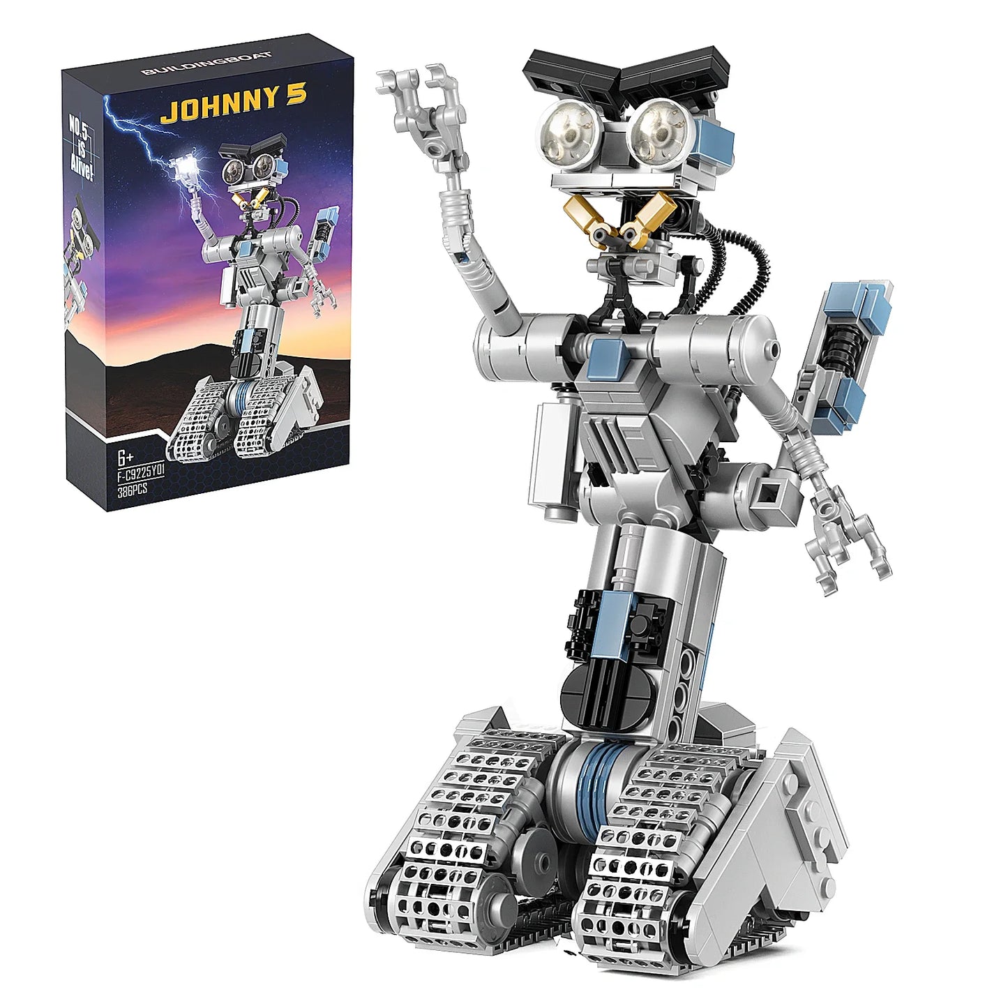 Johnny's 5 Robot Building Blocks Set