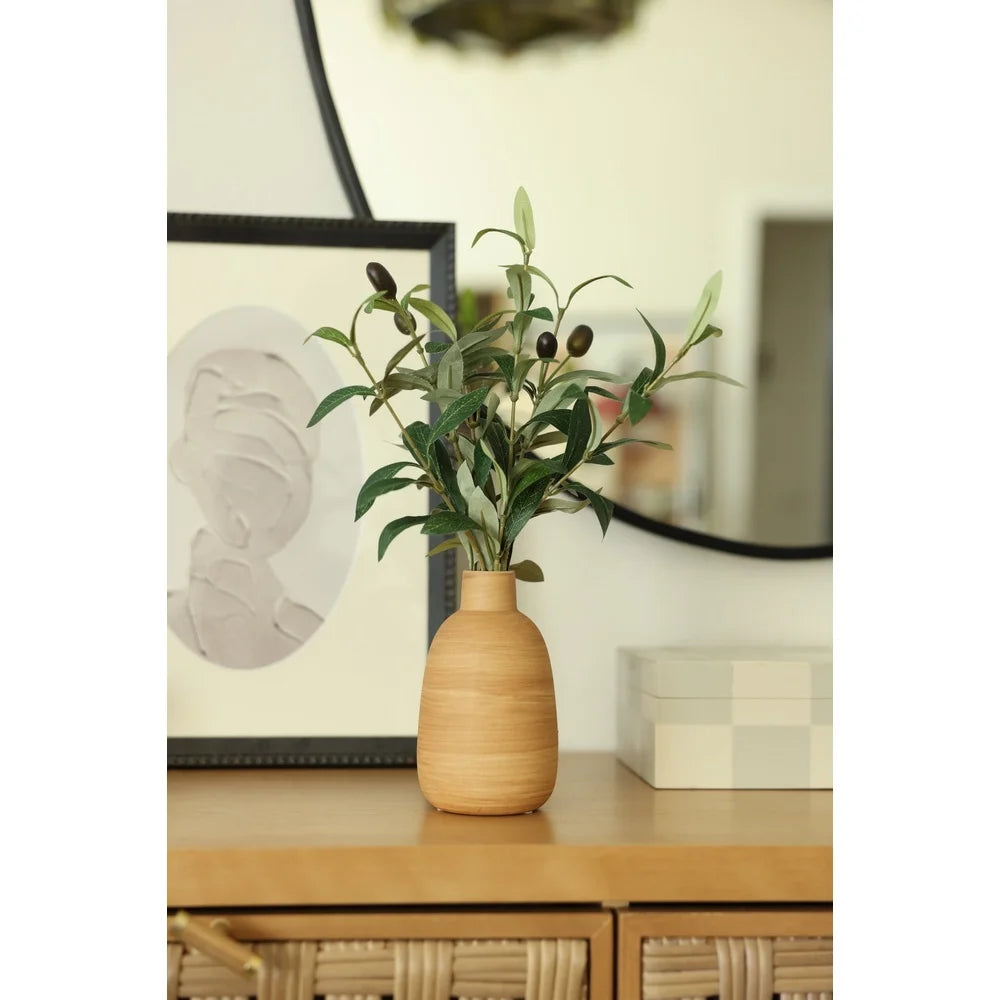 Artificial Olive Plant Tabletop Decor