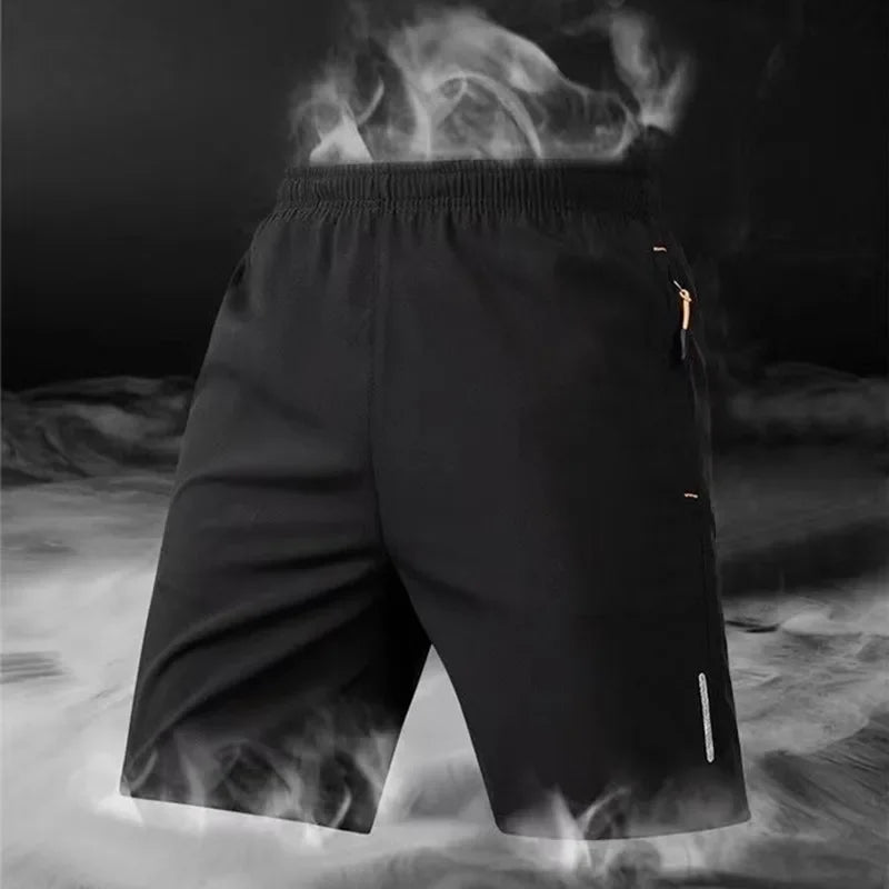 Lightweight Summer Silk Running Athletic Shorts For Men