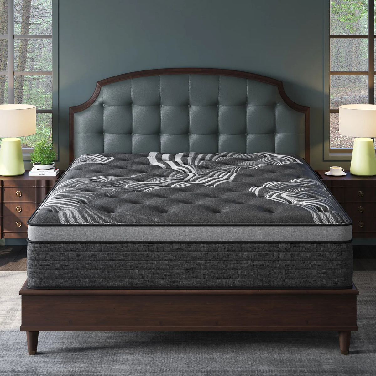 Sweetlove 12 Inch Gel Memory Foam Hybrid Pocket Spring Mattress
