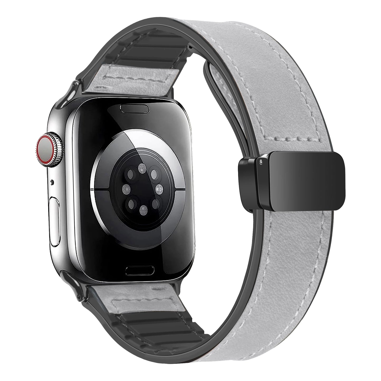 Genuine Leather Watch Strap For AppleWatch Ultra 9 10 SE