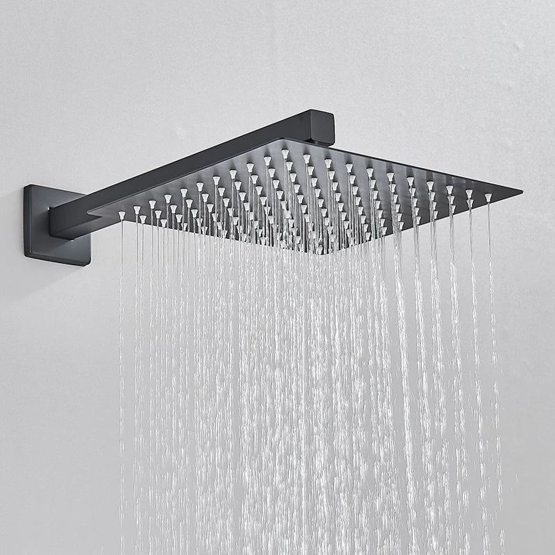 Rain Shower Faucet Set With Tub Spout System
