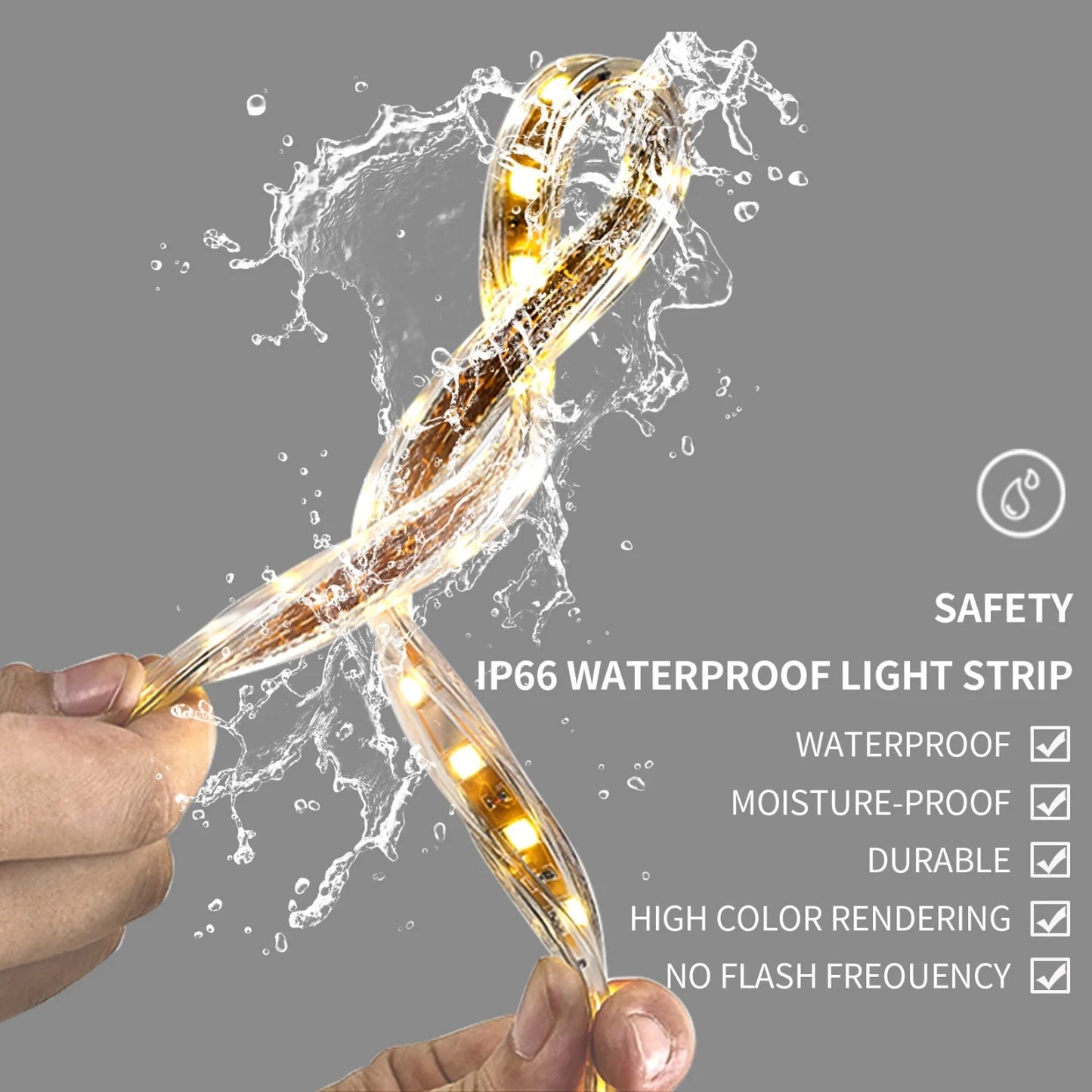 Cloud Shape LED Bathroom Mirror Backlight Dimmable Anti Fog