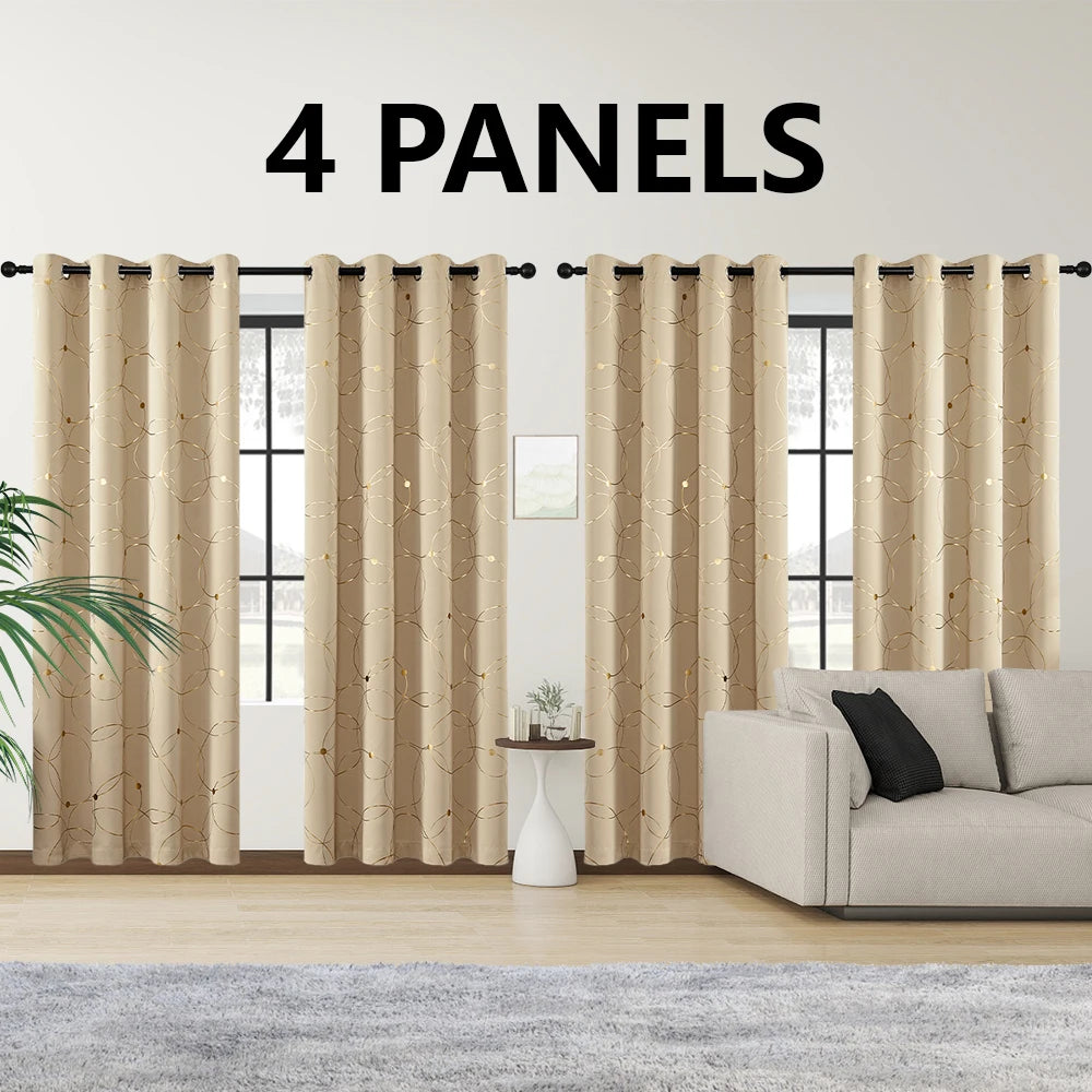 Thermal Insulated Blackout Curtains