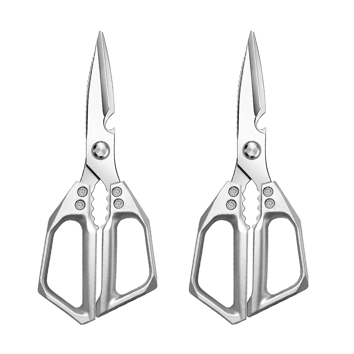 Stainless Steel Kitchen Shears For Easy Cutting And Cleaning