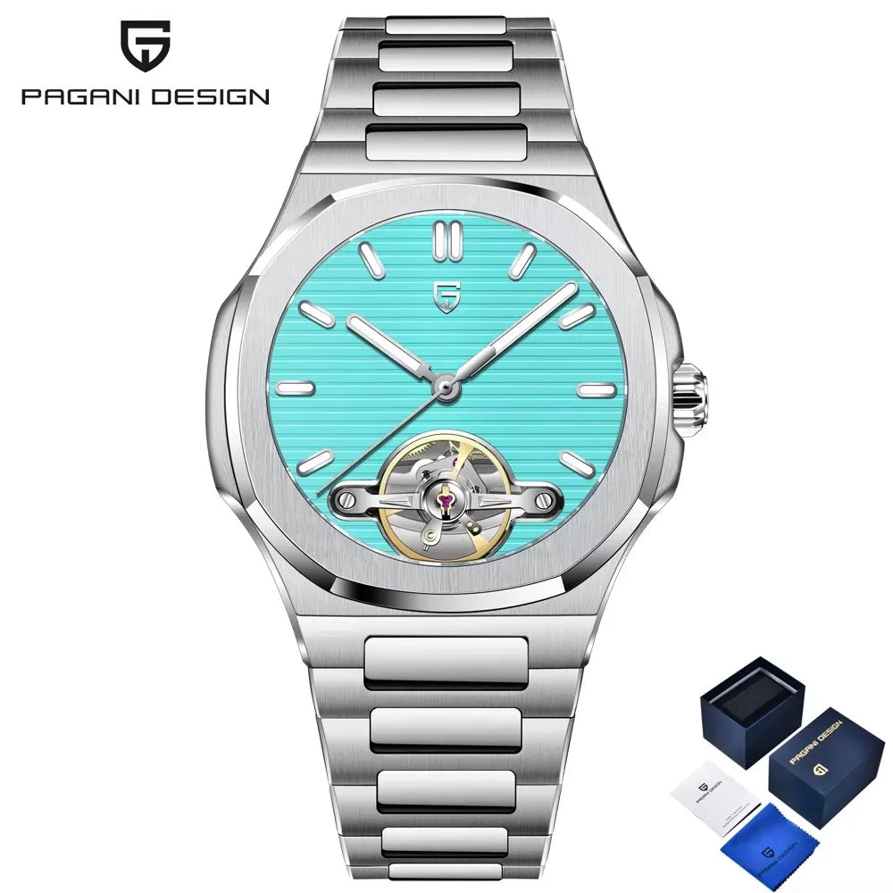 Pagani Design Luxury Automatic Watch Stainless Steel Case