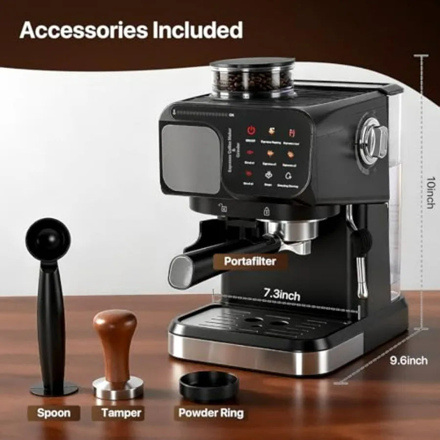 Professional Home Espresso Machine for Small Batches and Easy Brews