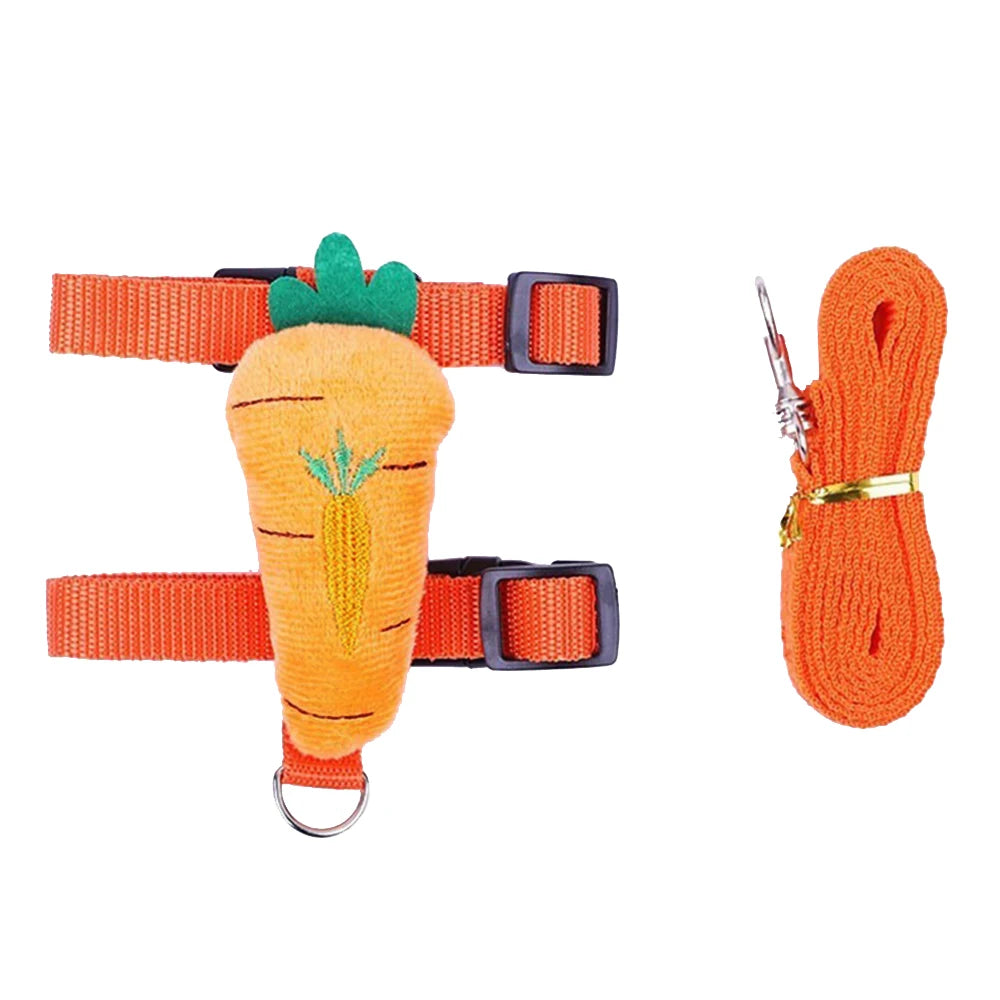 Findixpet Adjustable Rabbit Cat Harness And Leash Set