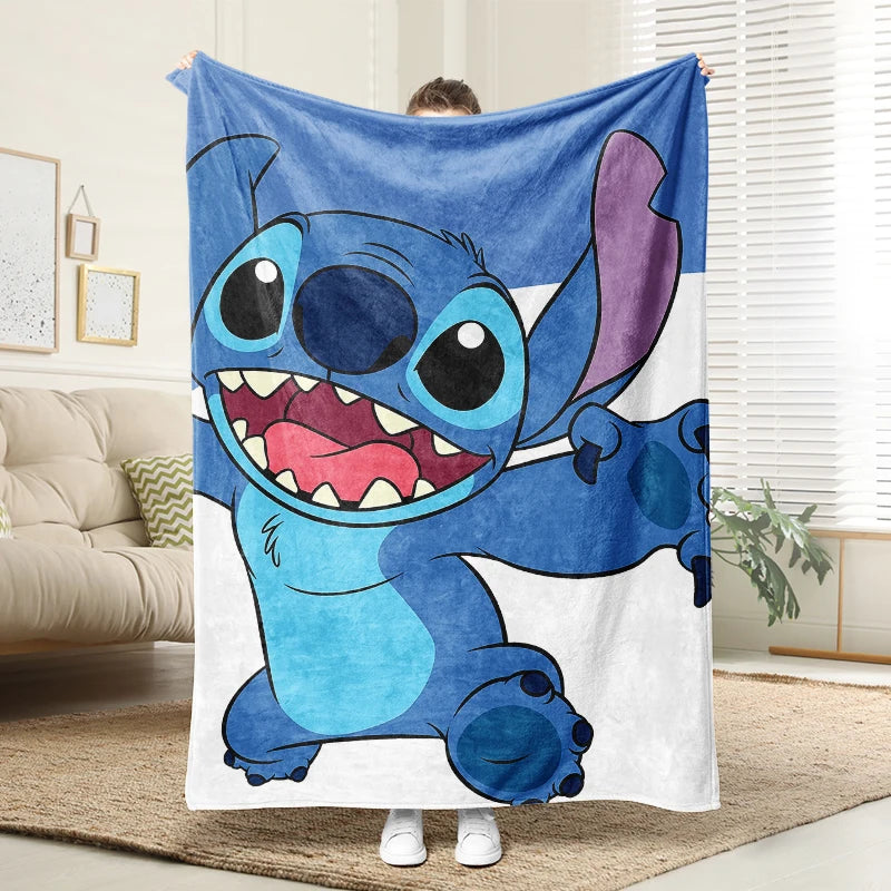 Potdemiel Disney Lilo And Stitch Soft Flannel Blanket