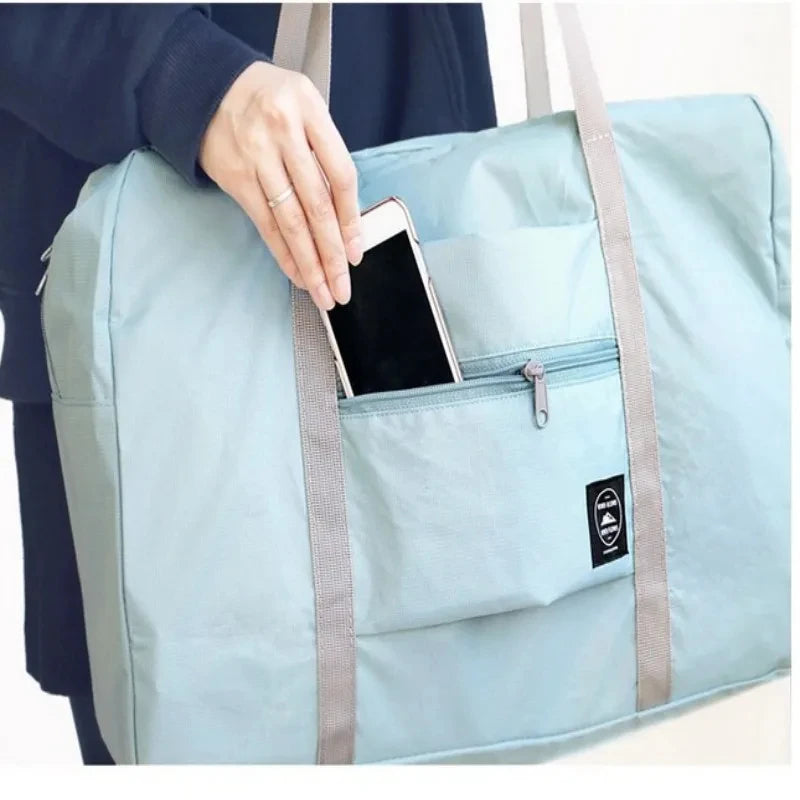 Foldable Travel Duffel Bag Lightweight Carry On With High Capacity