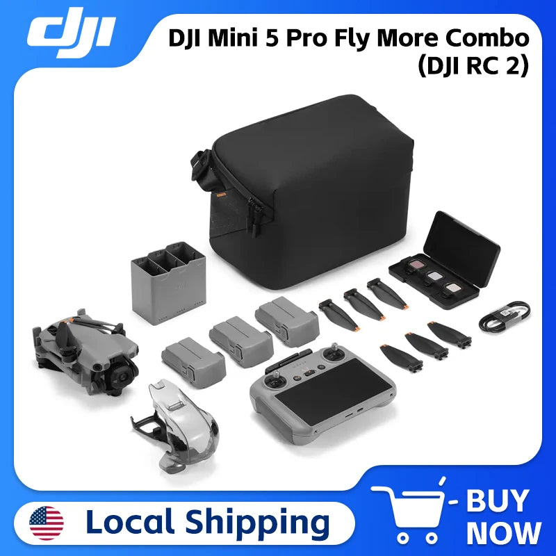DJI Premium Ultra Portable Mini 5 Pro Fly More RC2
