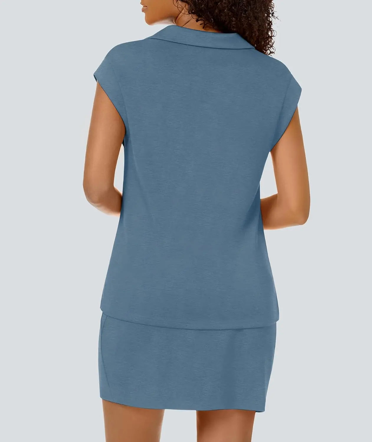 Casly Lamiit Women's Summer Athletic Skort Set For Active Wear