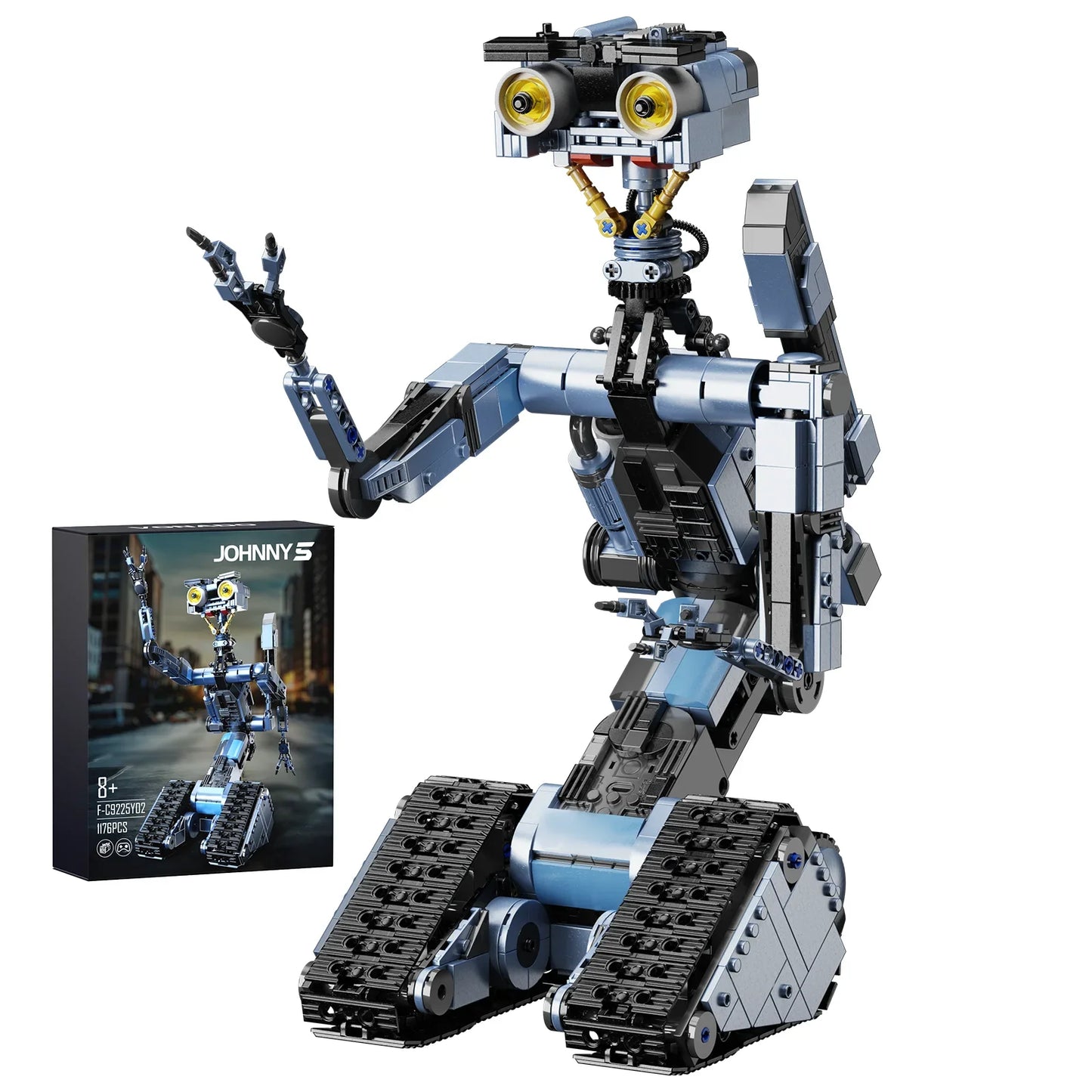 Johnny's 5 Robot Building Blocks Set