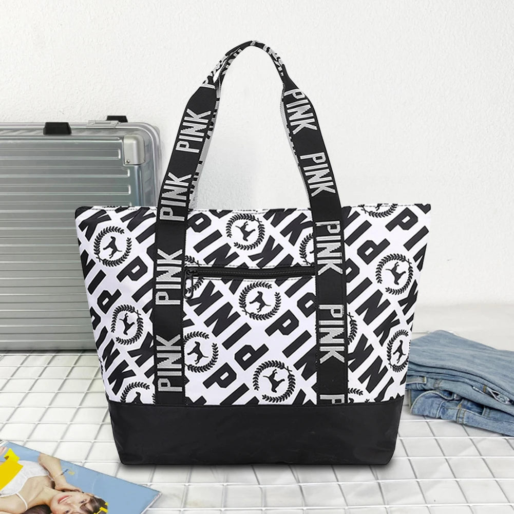 APWIKOGER Nylon Weekender Bag For Weekend Travel Easy Carry Handle