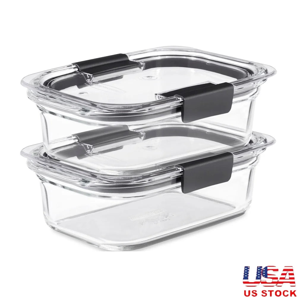 Airtight Leakproof Glass Storage Containers