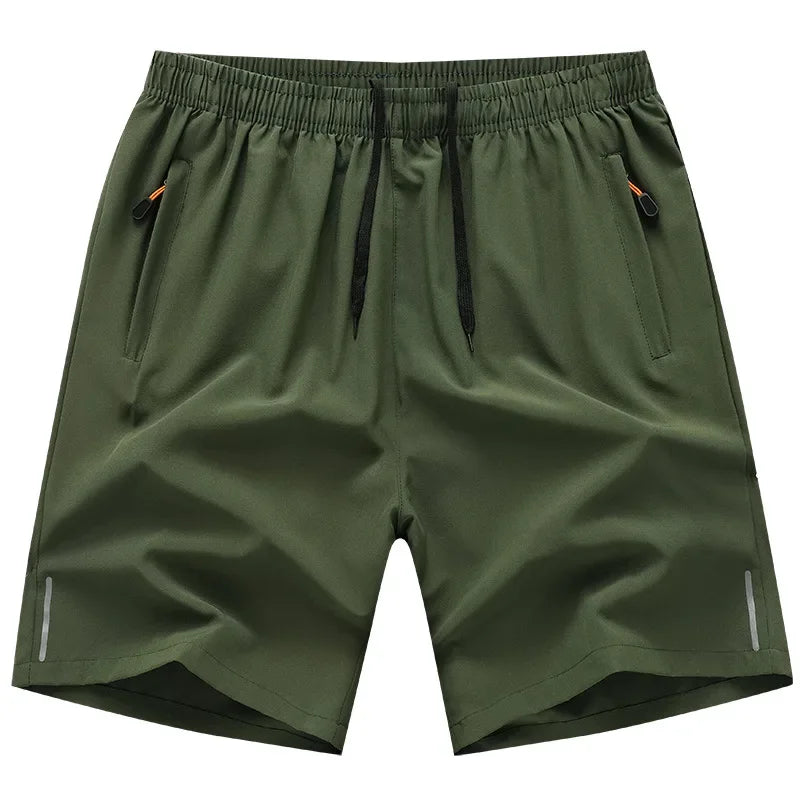 Lightweight Summer Silk Running Athletic Shorts For Men