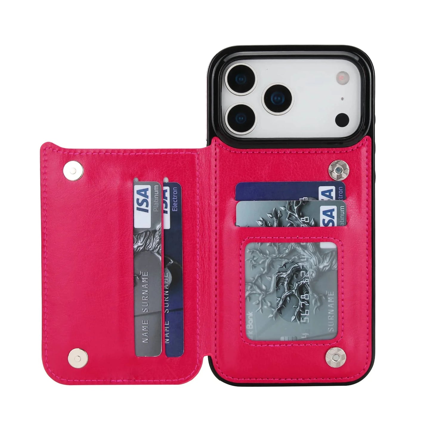 iPhone Pro Max Air Wallet Case With Card Holder Magnetic